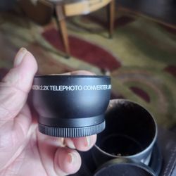 Vivitar Two Times Telephoto Lenas  Fits 58 Mm Lens
