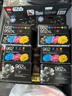 HP  printer ink cartridges 952/952xl & 962/962xl