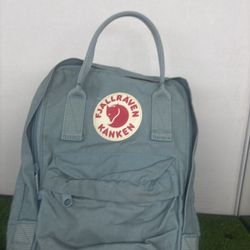 Fjallraven Kanken Mini Teal Strap Backpack 02356