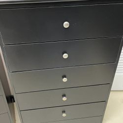 5 Drawer Black 