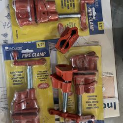 1/2 Inch Pipe Clamps