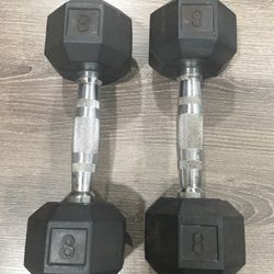 8 Lbs Dumbbells Set