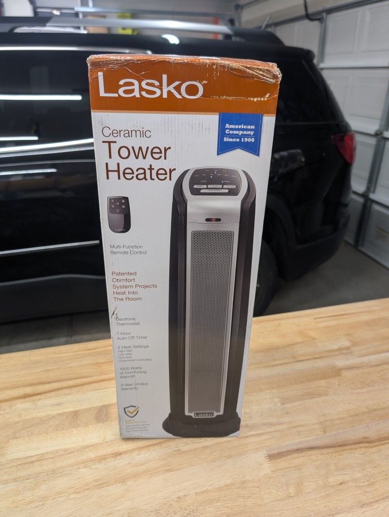 Lasko Ceramic Tower Heater 