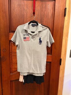 Gray polo