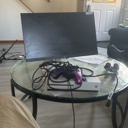 Xbox One S And Monitor 