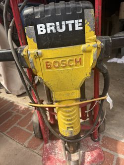 Bosch Brute Jackhammer w/ Cart & Chisels – Heavy Duty Contractor Grade