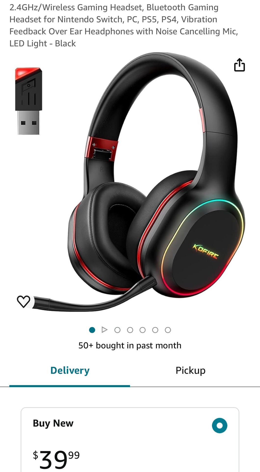 Kofire Wireless Headset