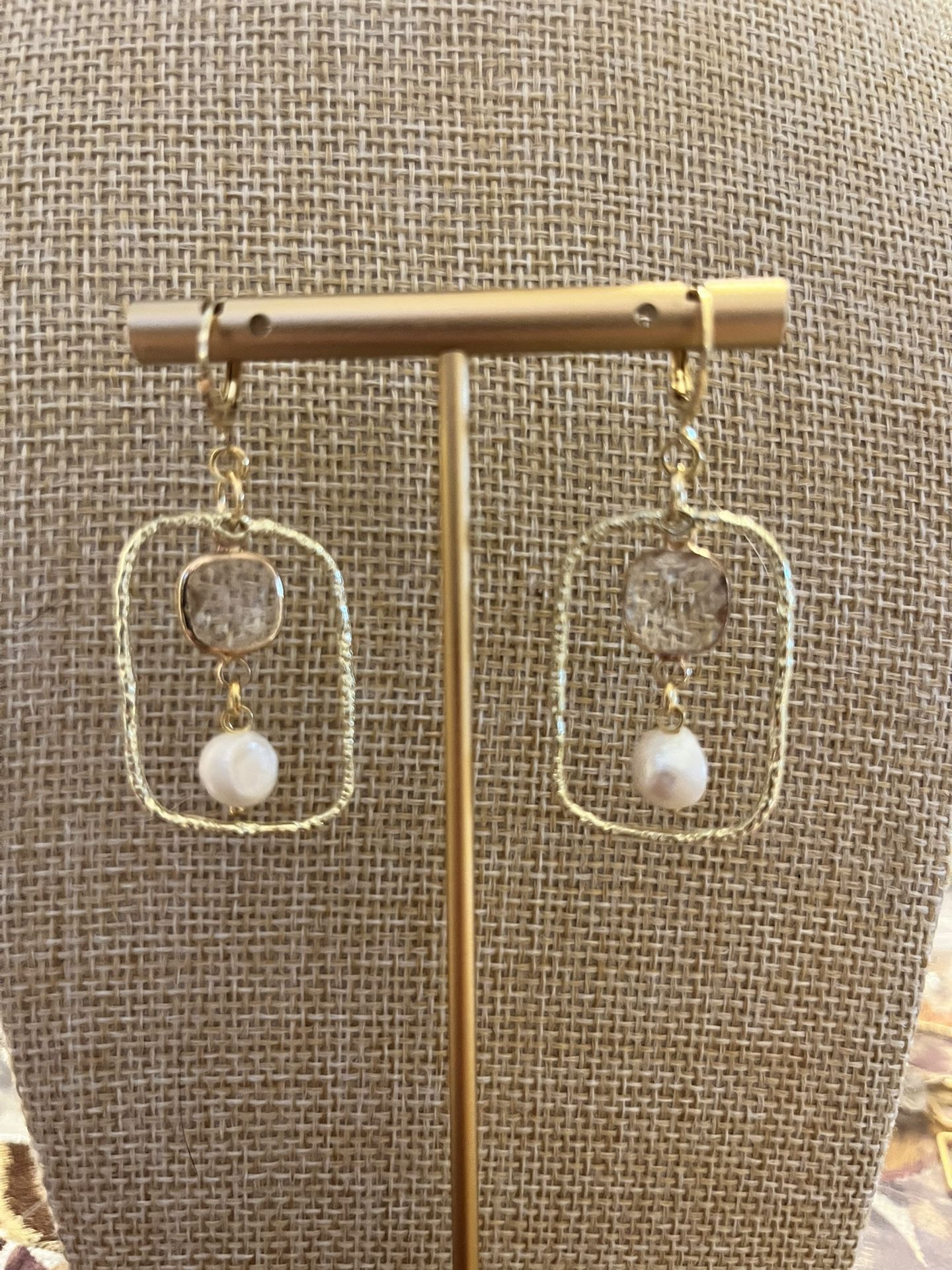 Handmade Gold Plated Earrings