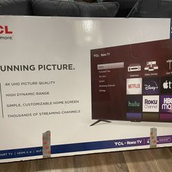 TCL 55” Roku TV
