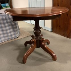 Drop Leaf Wooden Table