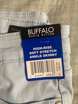 NEW Buffalo David Bitton High-Rise Ankle Skinny Jeans
