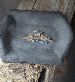 Vintage stone bowl