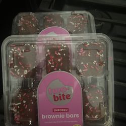 Two bite Valentines Day Brownies 