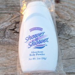 Vintage Shower to Shower Body Powder Talc Breeze Fresh 1oz Sealed Johnson & Johnson