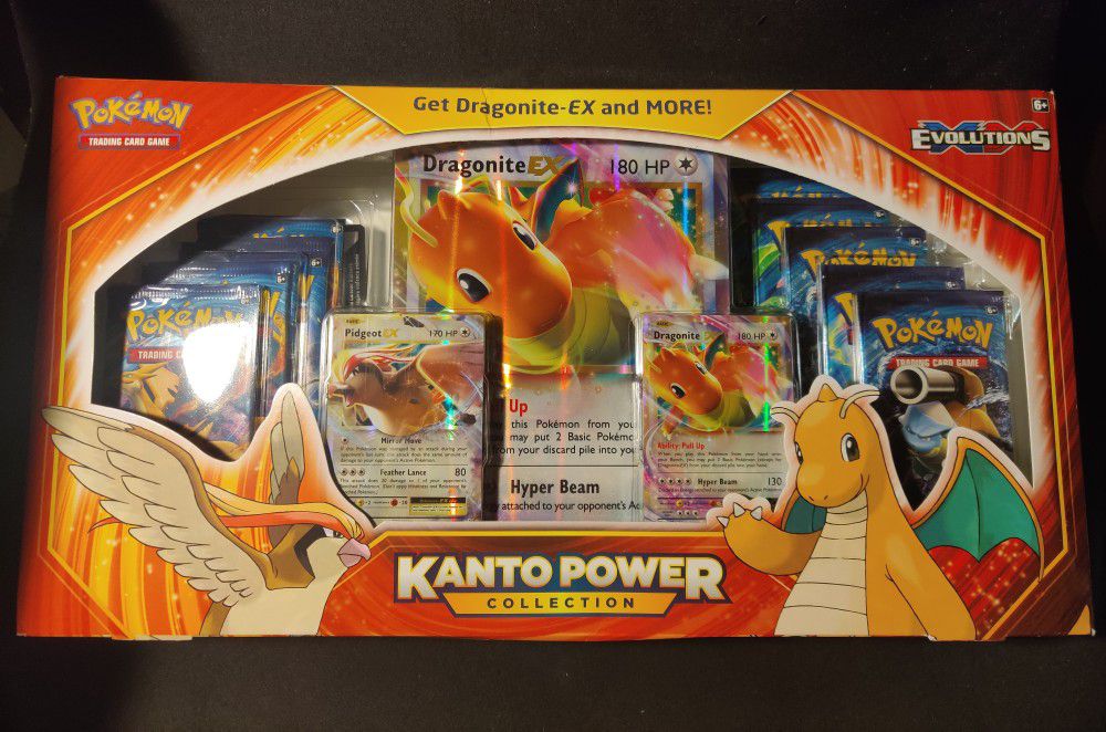 Pokemon TCG Kanto Power Collection Box XY Evolutions New Sealed Mewtwo or Dragonite - READ DESCRIPTION  