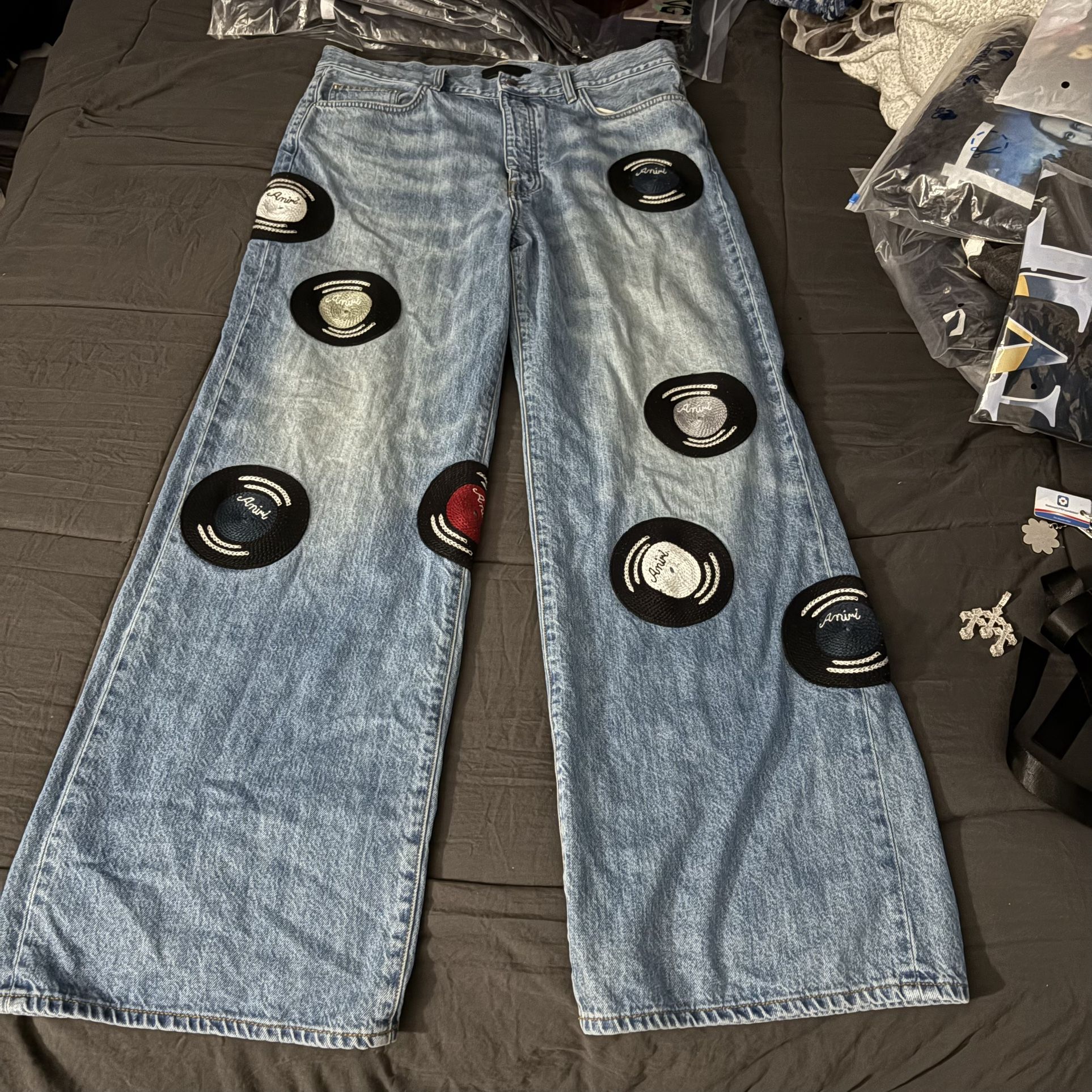 Mike Amiri Indigo Craft Jeans