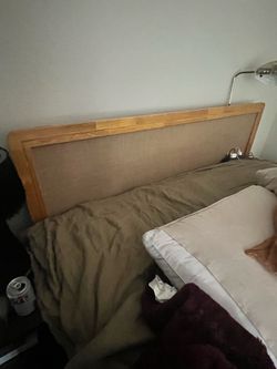 Platform Queen Wood Bed Frame