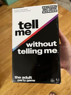 Party Game - Tell Me Without Telling Me 