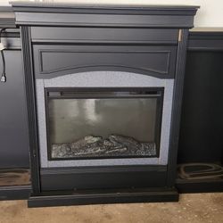Electrical Fire Mantel