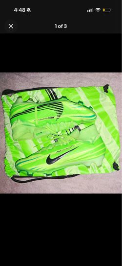 Nike Zoom Superfly 9 Mds Elite Fg Cr7 Ronaldo Green     Size 10.5    No Box