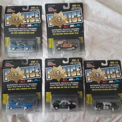 Racing Champions, Police. #1 Thru #11