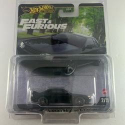 Hot Wheels Fast & Furious Nissan Skyline GTR R32