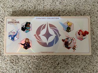 Disney Lorcana Princess Curator Collection box sealed great condition heroines