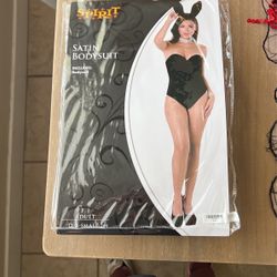 Satin Bodysuit playboy bunny