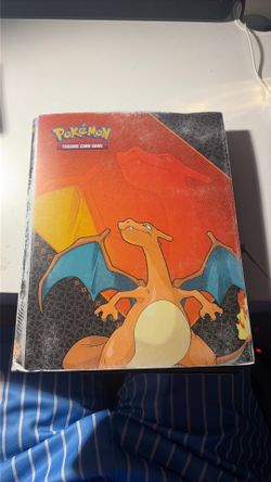 Pokemon binder with pokemon inside