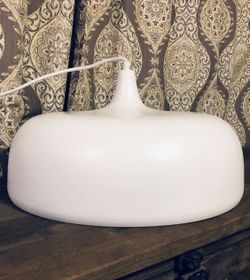 ⭐️New Houzz Benjamin White Pendant Light (wide)