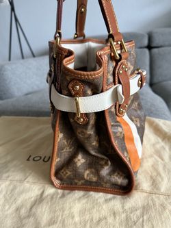 Louis Vuitton Limited Edition Monogram Tisse Rayures PM Tote Bag