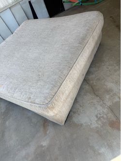 Large oversized ottoman