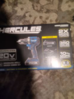 Hercules 20v drill