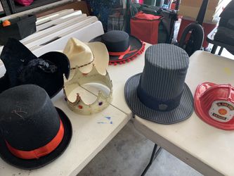 Halloween Costume Hats sold SEPARATELY