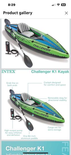 Inflatable kayaks