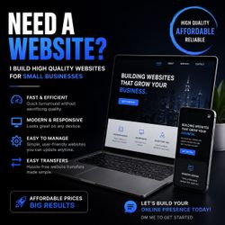 Cheap and fast websites for companies.