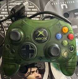 Microsoft Original Xbox Controller S Translucent Green