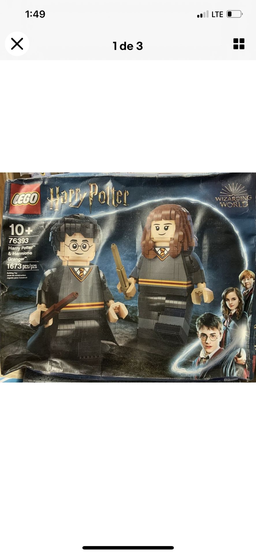 LEGO 76393 Harry Potter & Hermione Granger (1673 pcs) DISTRESSED BOX💥(IP)