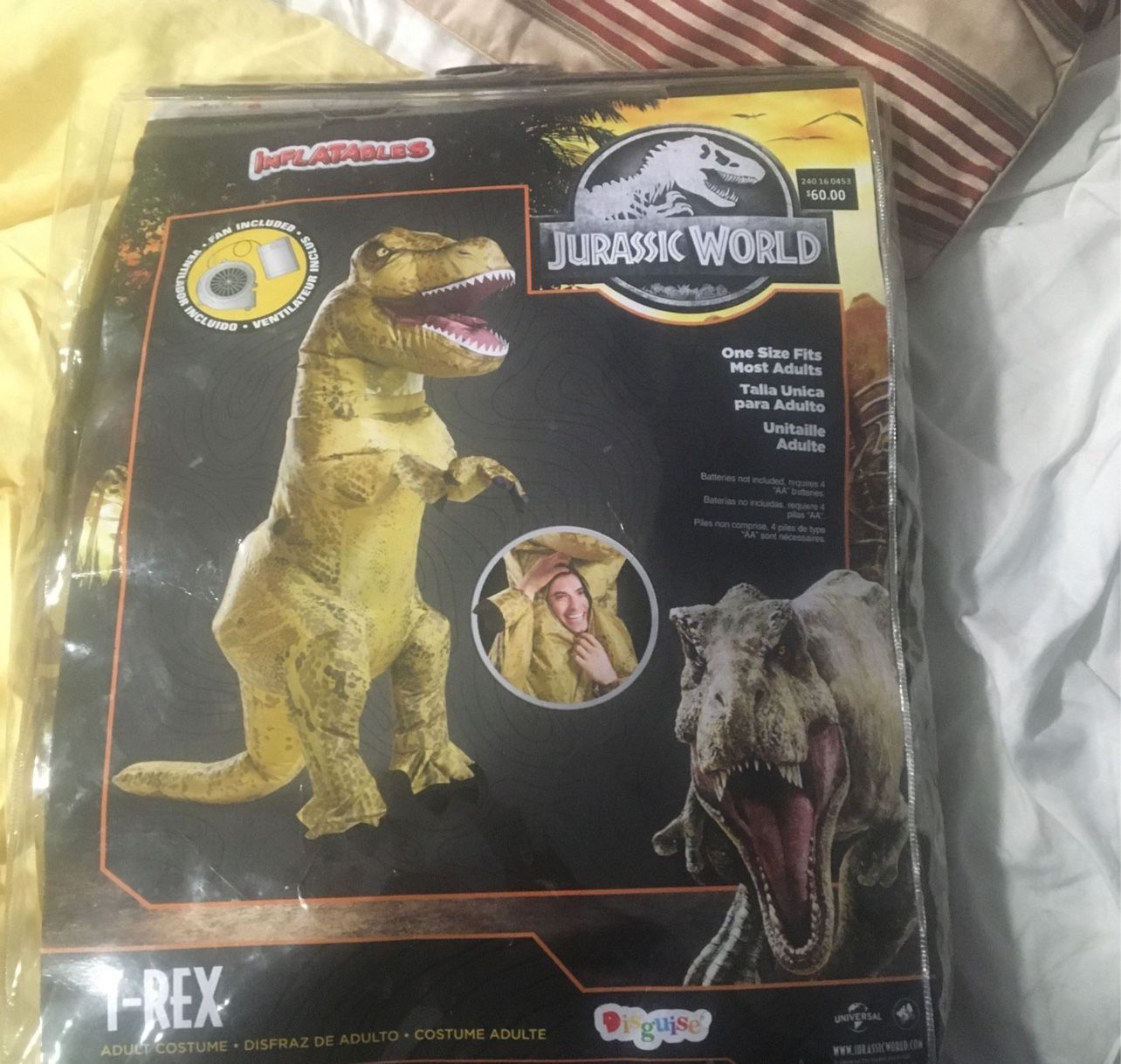 Dinosaur Inflatable Costume 