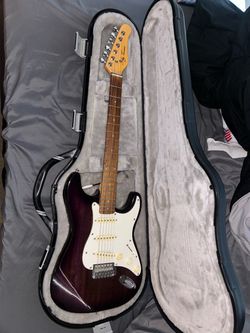 -Cash Only- Electric Guitar  + hard case