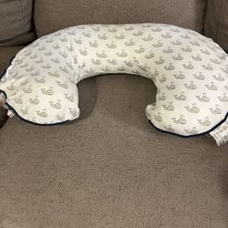 Boppy Pillow With Whale Cover For Sale