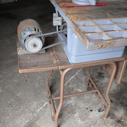 Sears Table Saw With Blade Runs Awesome 