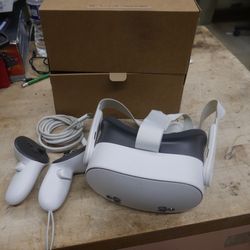 oculus quest 3 console with 2 Controllers charge wre 128gb used tested in a good working order. 