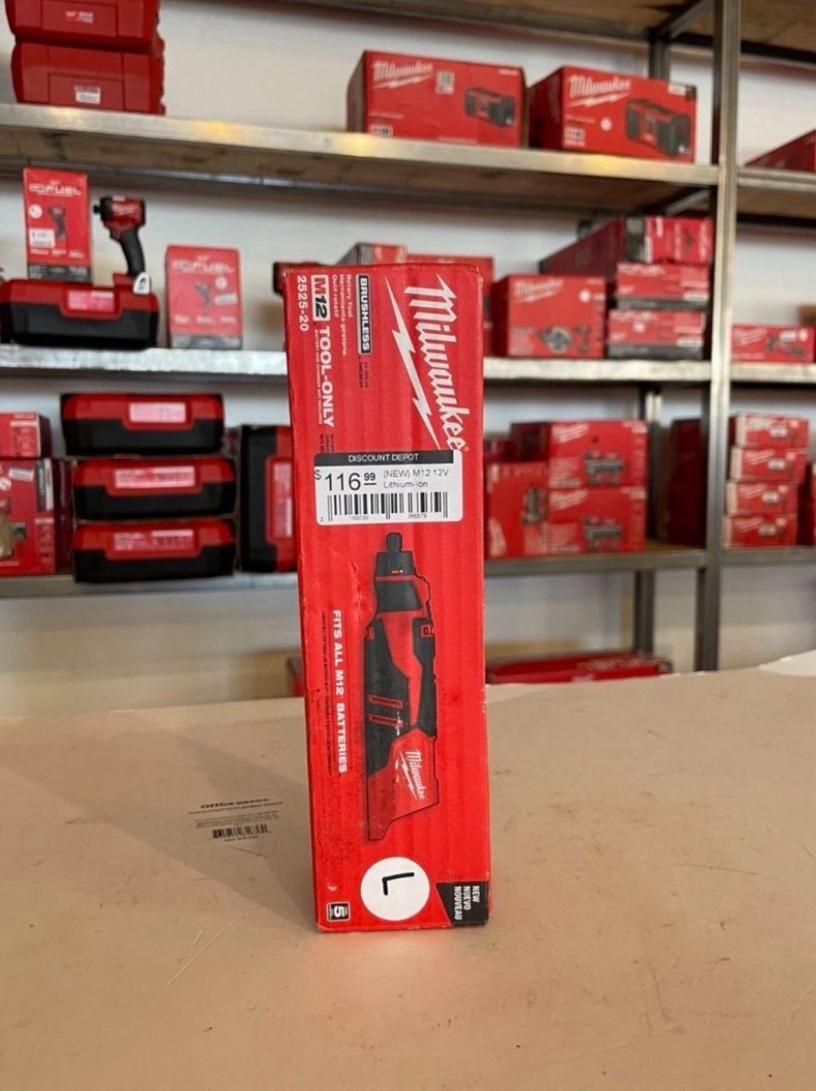 M12 12V Lithium-Ion Cordless Brushless Rotary Tool (Tool-Only)….2525-20