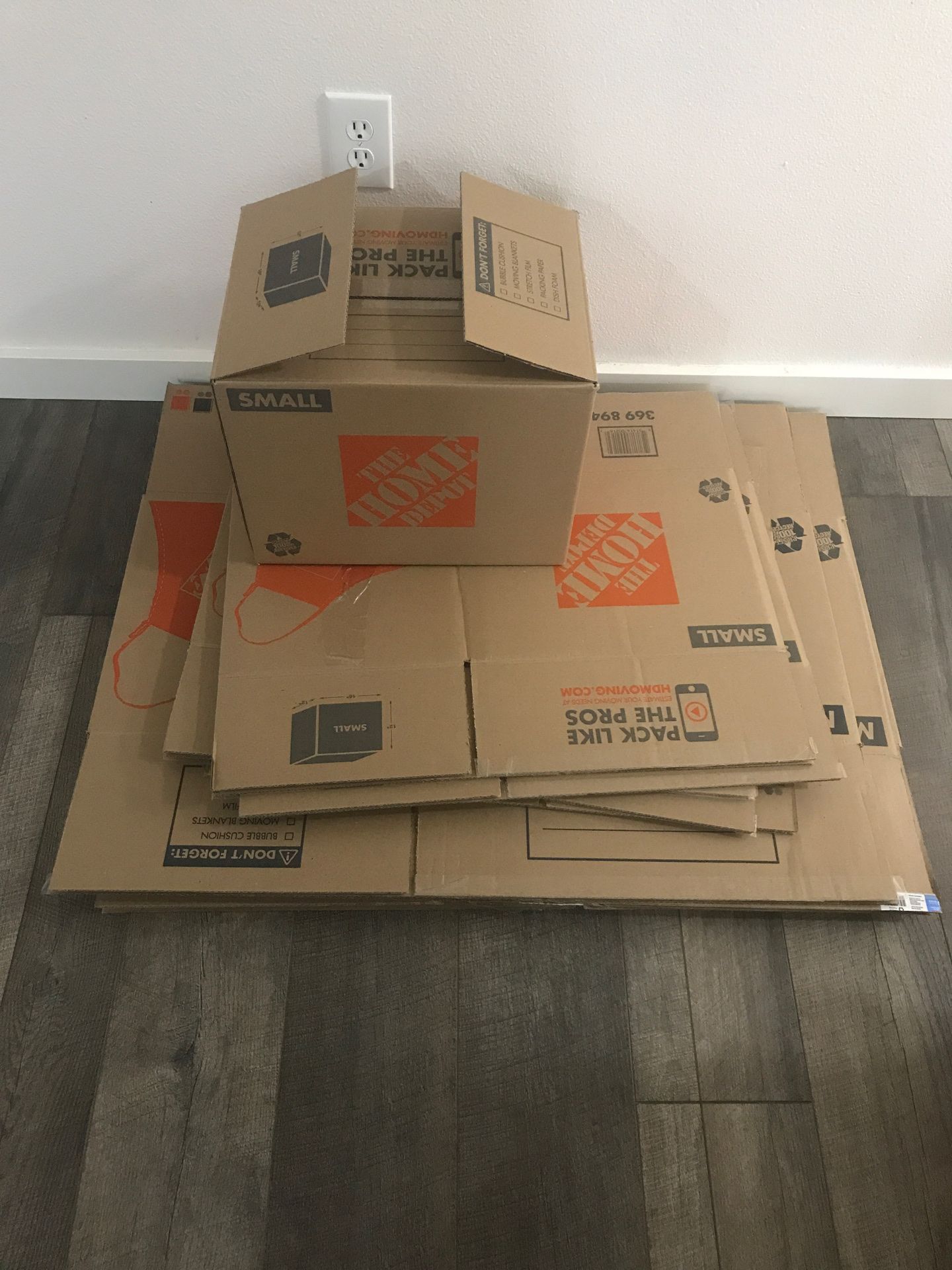 Home Depot Moving Box