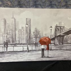 Paris “love” Print Wall Decor 