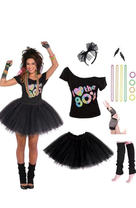 80's Women's Costume