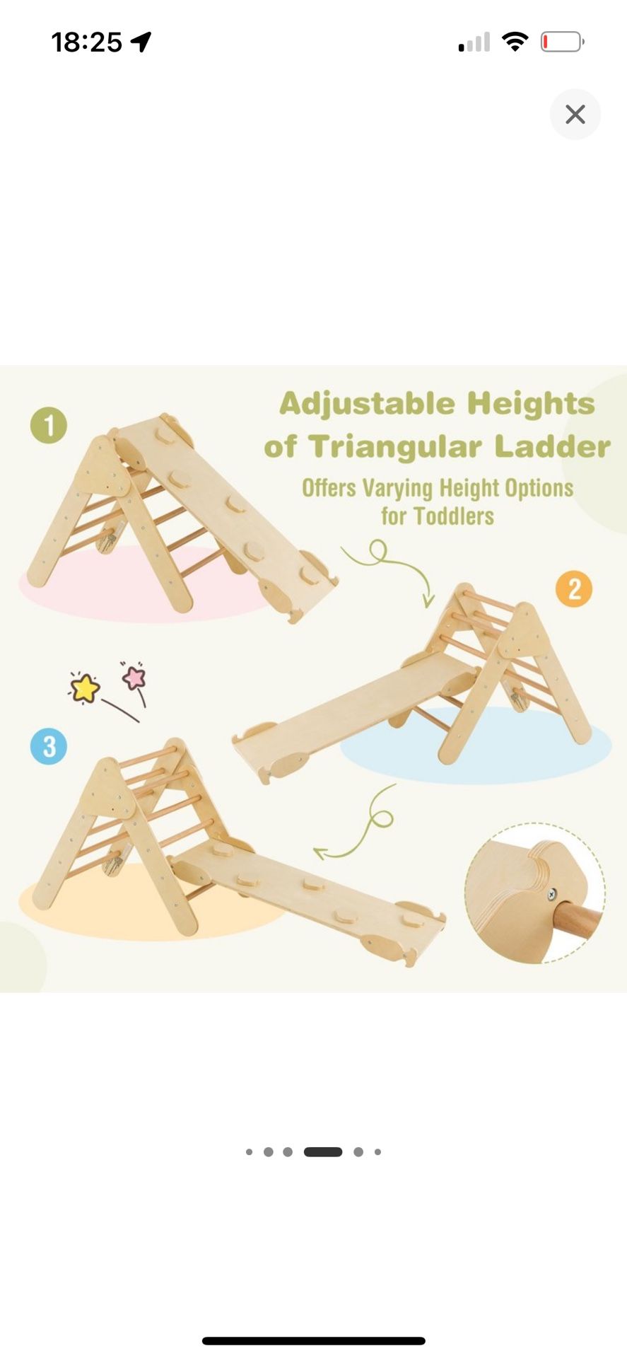 Toddler Climbing Set