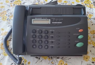 Sharp UX-108 Fax Machine with Phone - Tested Working