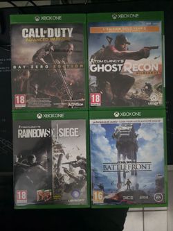 Xbox one games Call of star wars tom clancy's